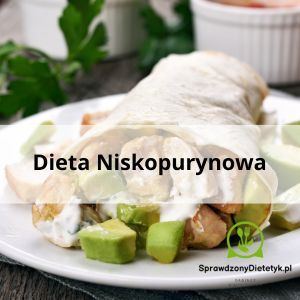 Potrawa diety niskopurynowej