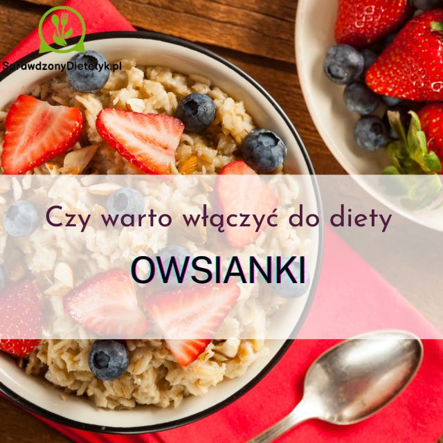 Owsianka z owocami